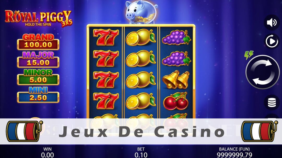 Démo de la machine à sous 3x5 Royal Piggy Slot