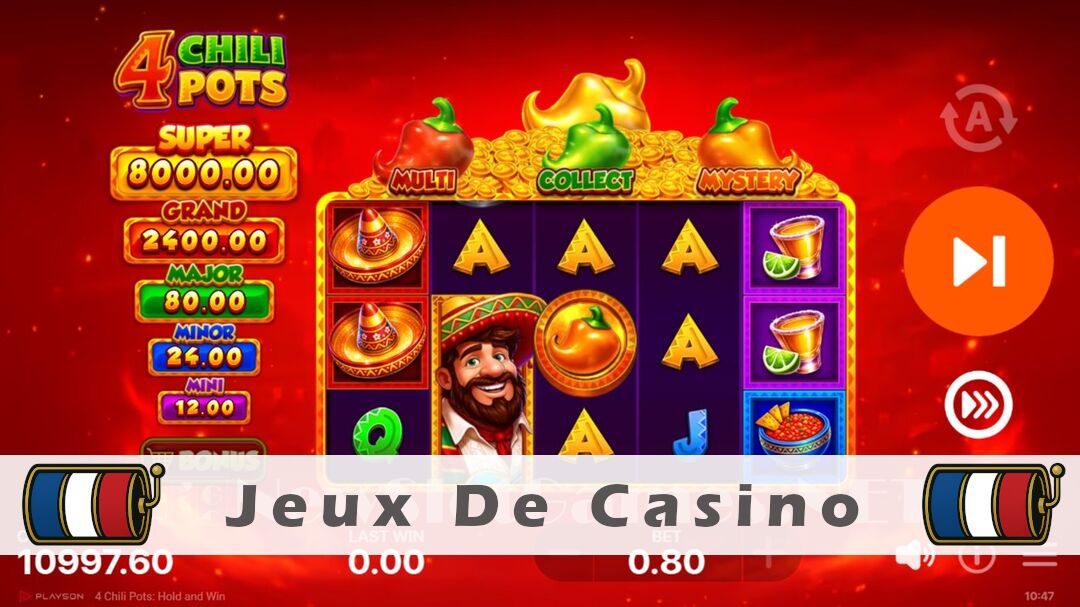 Démo de la machine à sous 4 Chili Pots Hold and Win Slot