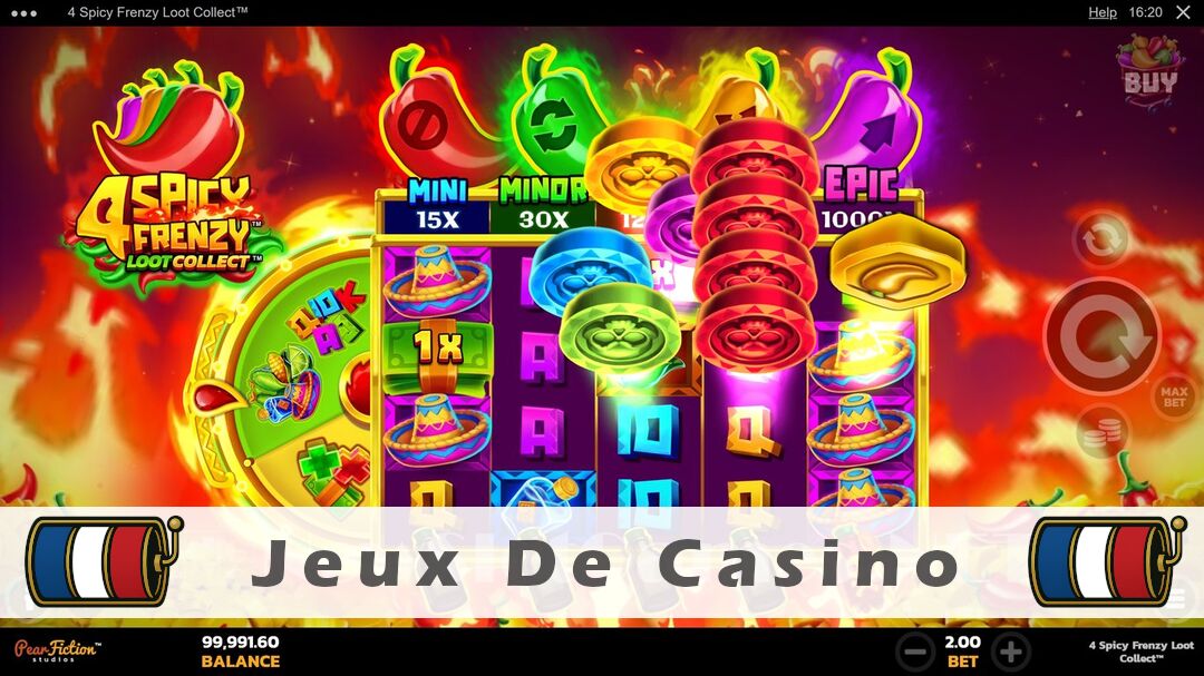 Démo de la machine à sous 4 Spicy Frenzy Loot Collect Slot