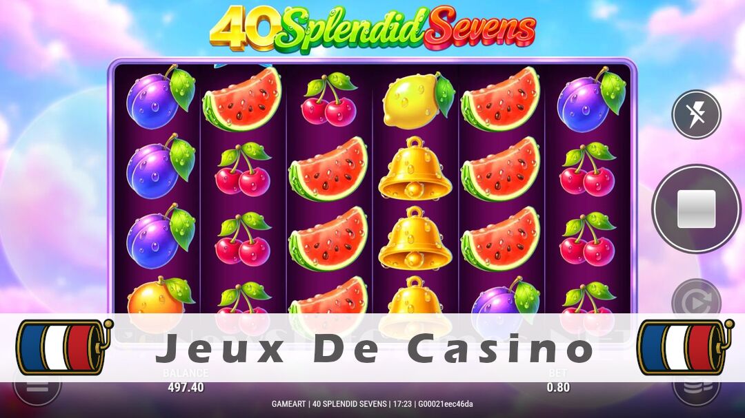 Démo de la machine à sous 40 Splendid Sevens Slot