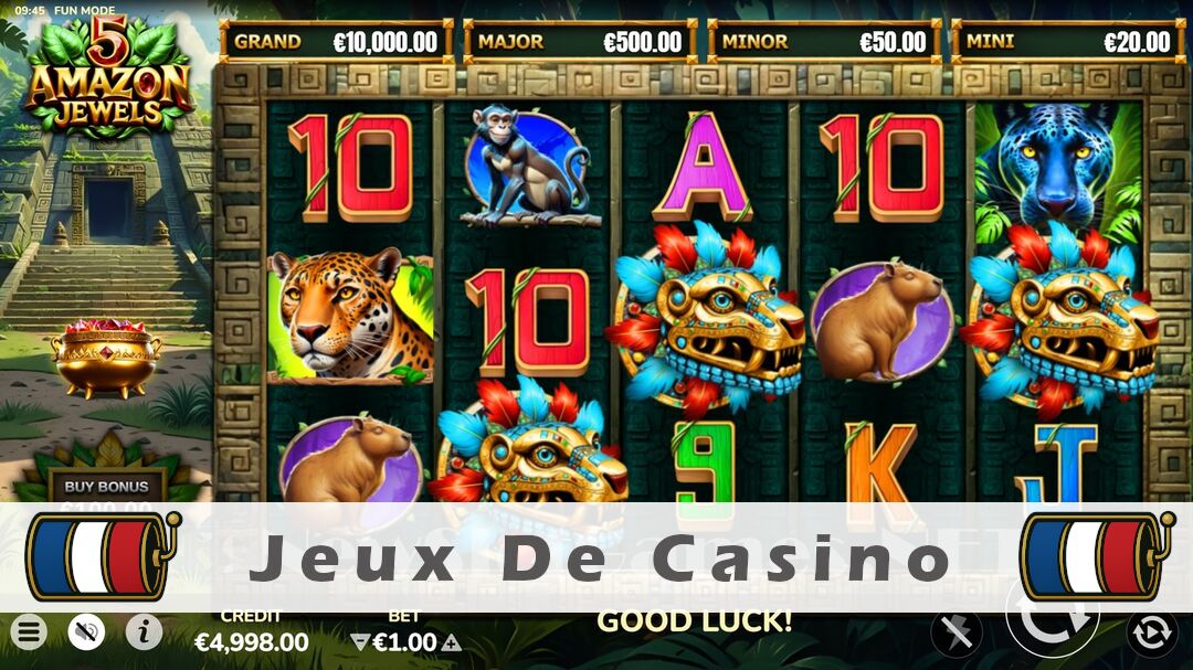 Démo de la machine à sous 5 Amazon Jewels Slot