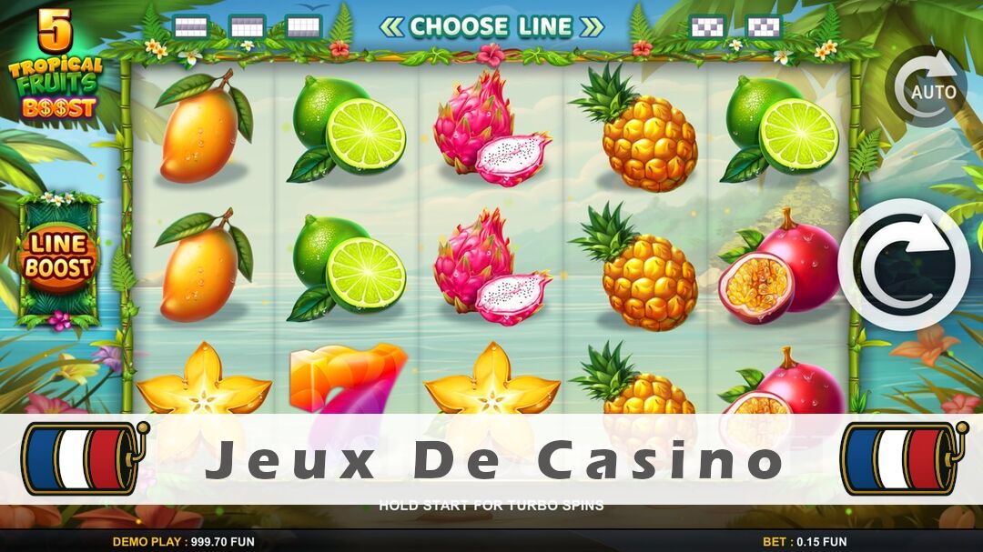 Démo de la machine à sous 5 Tropical Fruits Boost Slot