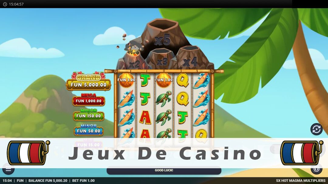 Démo de la machine à sous 5x Hot Magma Multipliers Slot