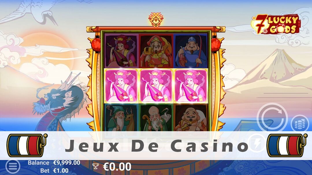 Démo de la machine à sous 7 Lucky Gods Slot