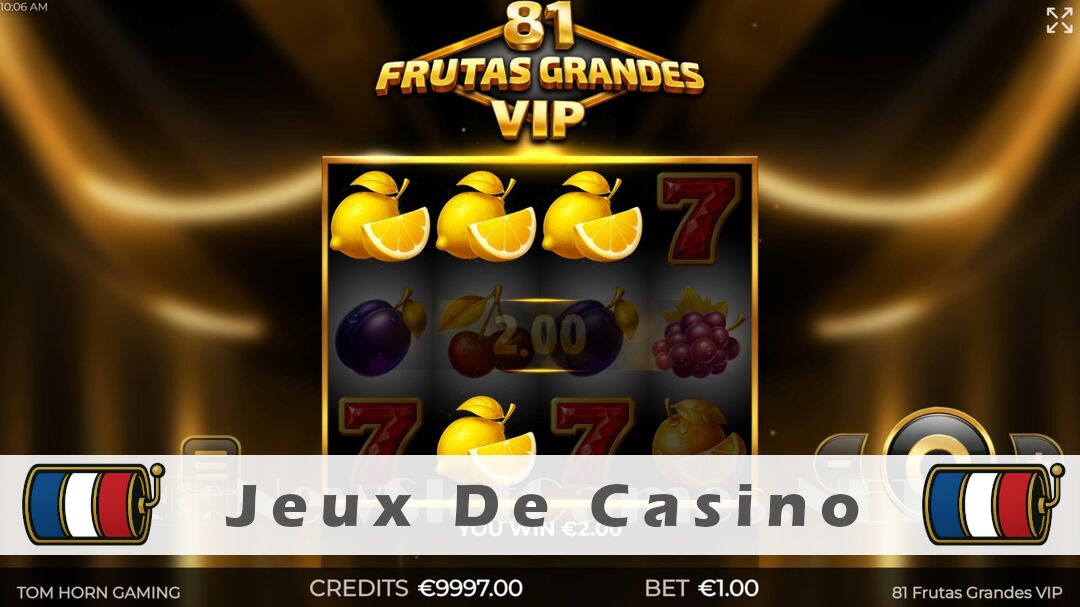 Démo de la machine à sous 81 Frutas Grandes VIP Slot