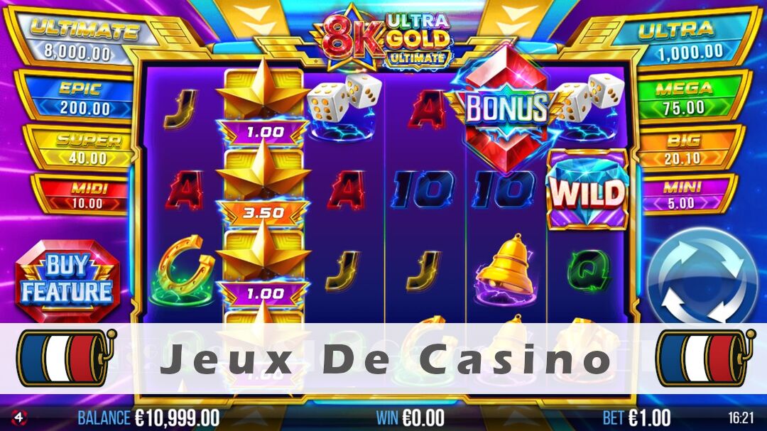 Démo de la machine à sous 8K Ultra Gold Ultimate Slot