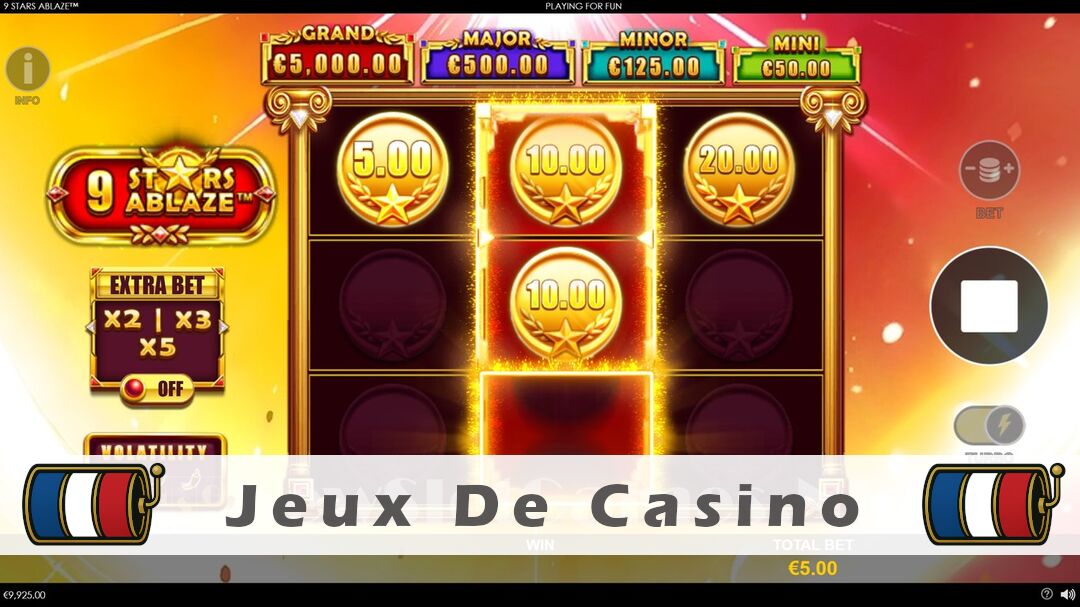 Démo de la machine à sous 9 Stars Ablaze Slot