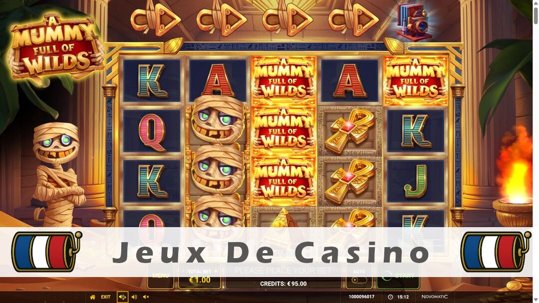 Démo de la machine à sous A Mummy Full of Wilds Slot