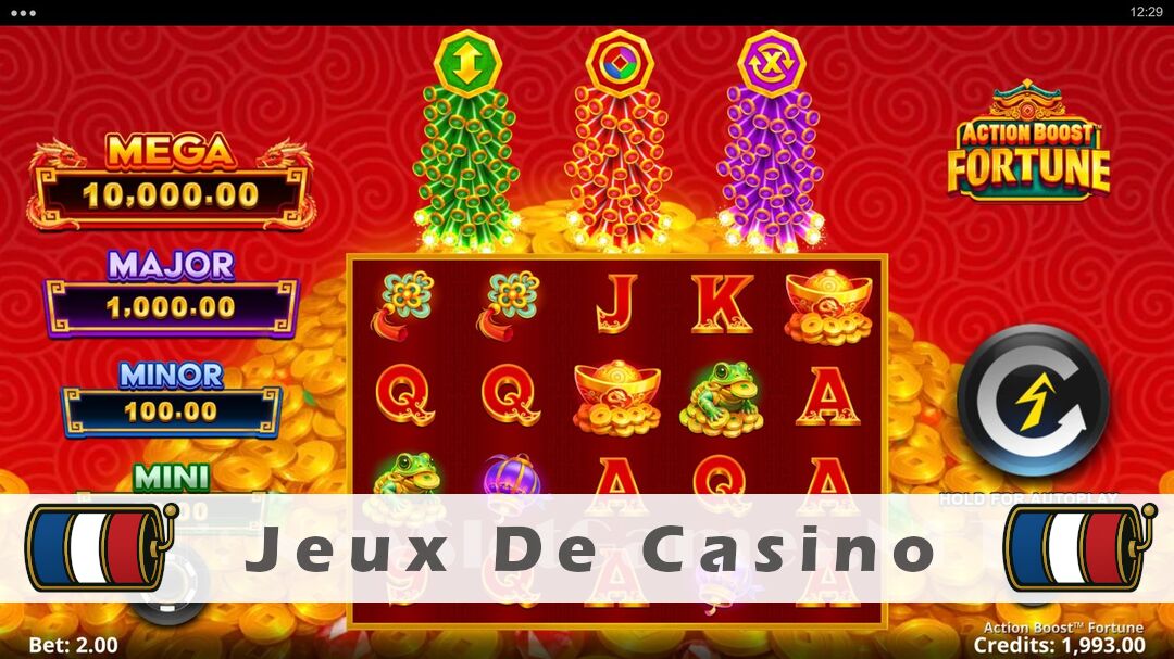 Démo de la machine à sous Action Boost Fortune Slot