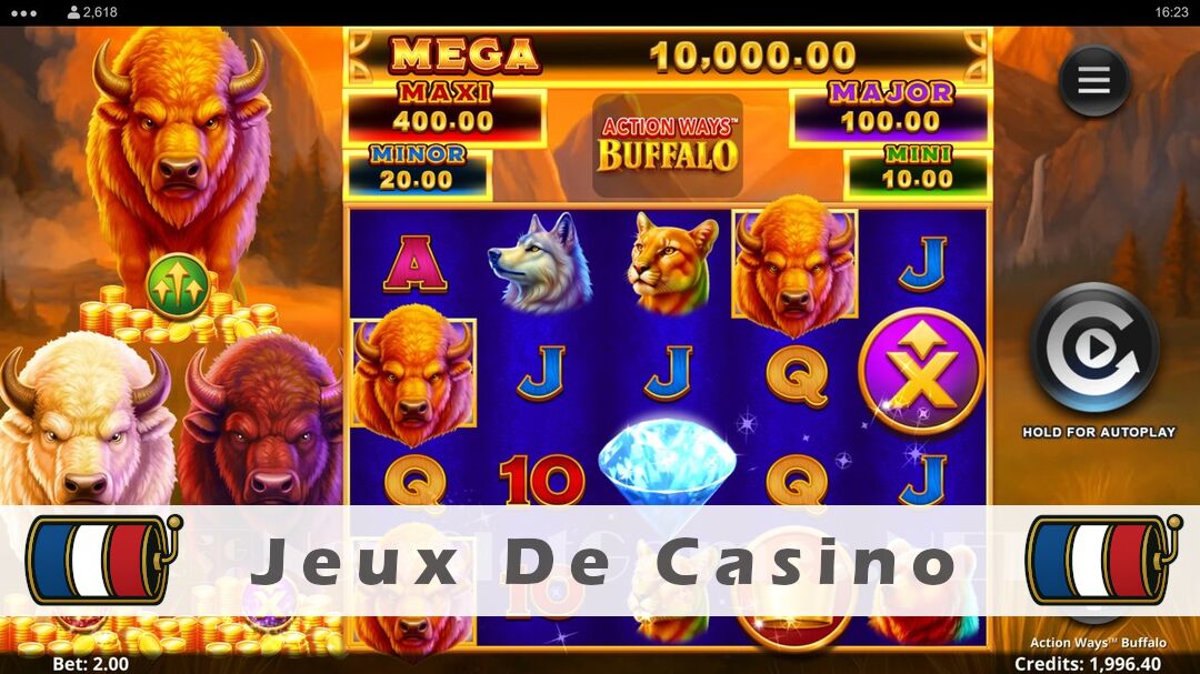 Démo de la machine à sous Action Ways Buffalo Slot