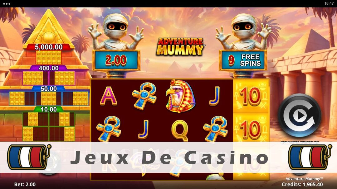 Démo de la machine à sous Adventure Mummy Slot