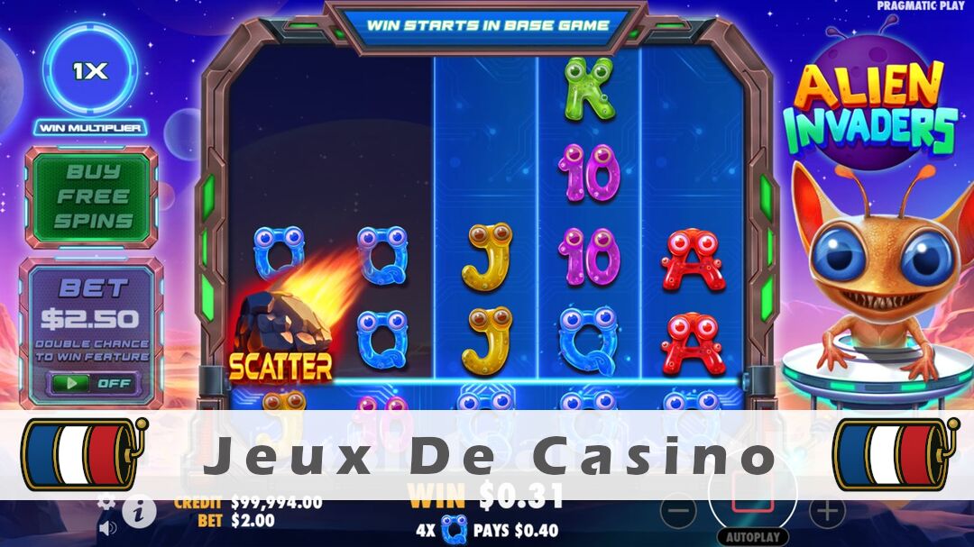 Démo de la machine à sous Alien Invaders Slot