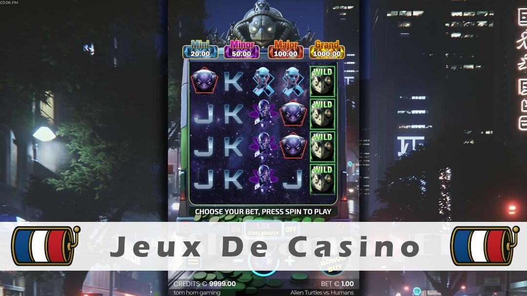 Démo de la machine à sous Alien Turtles vs Humans Slot