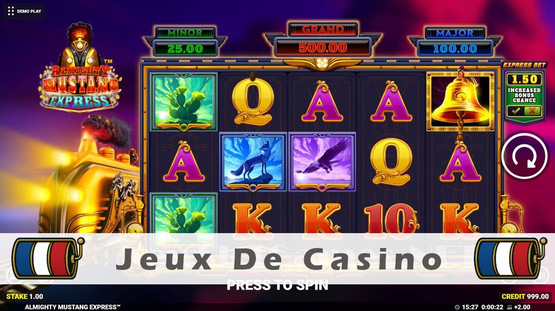 Démo de la machine à sous Almighty Mustang Express Slot