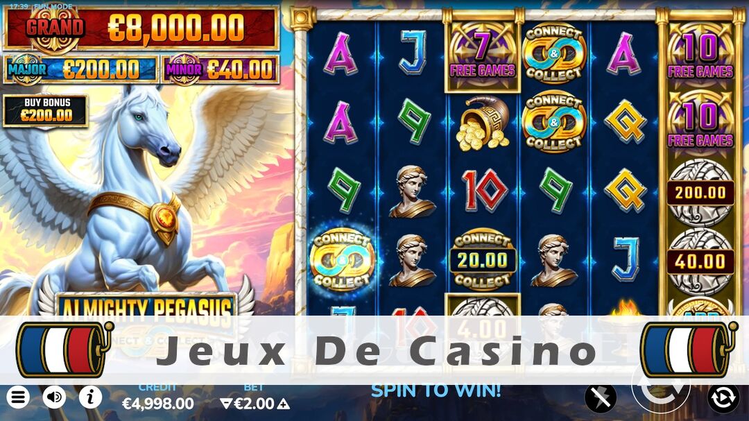 Démo de la machine à sous Almighty Pegasus Slot