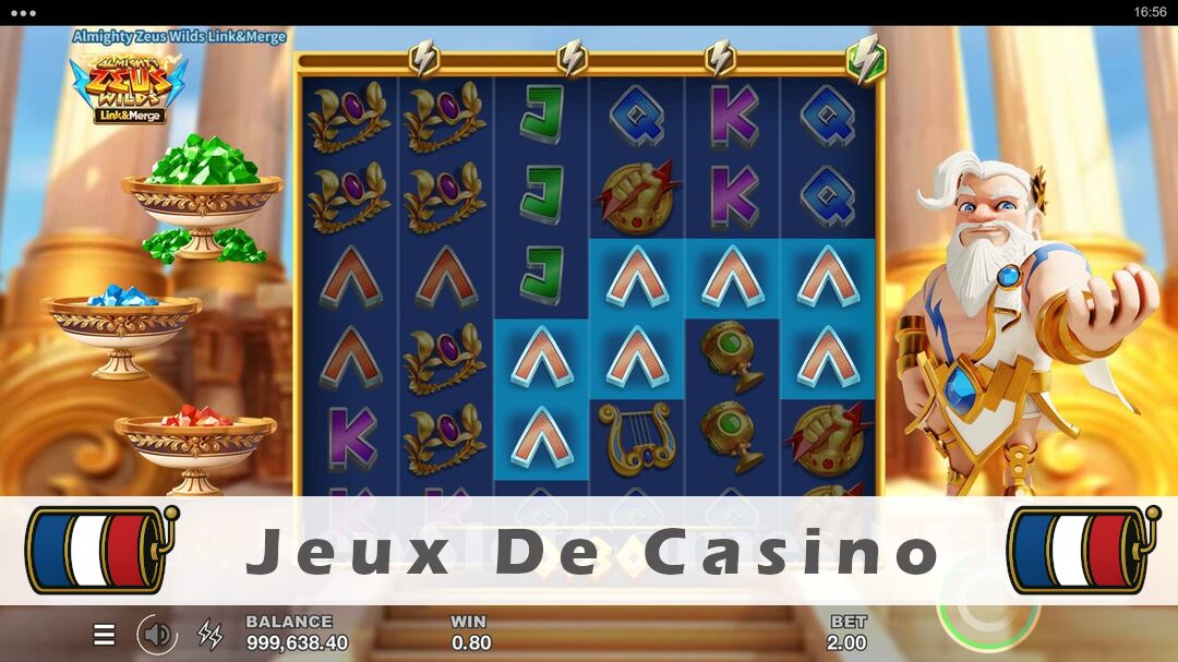 Démo de la machine à sous Almighty Zeus Wilds Link&Merge Slot