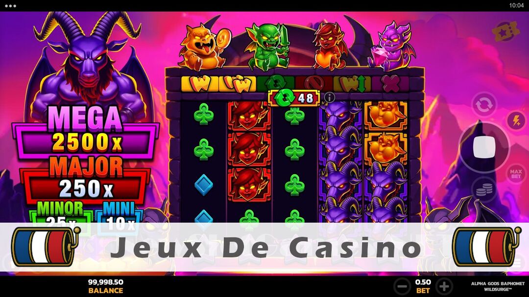 Démo de la machine à sous Alpha Gods Baphomet Slot