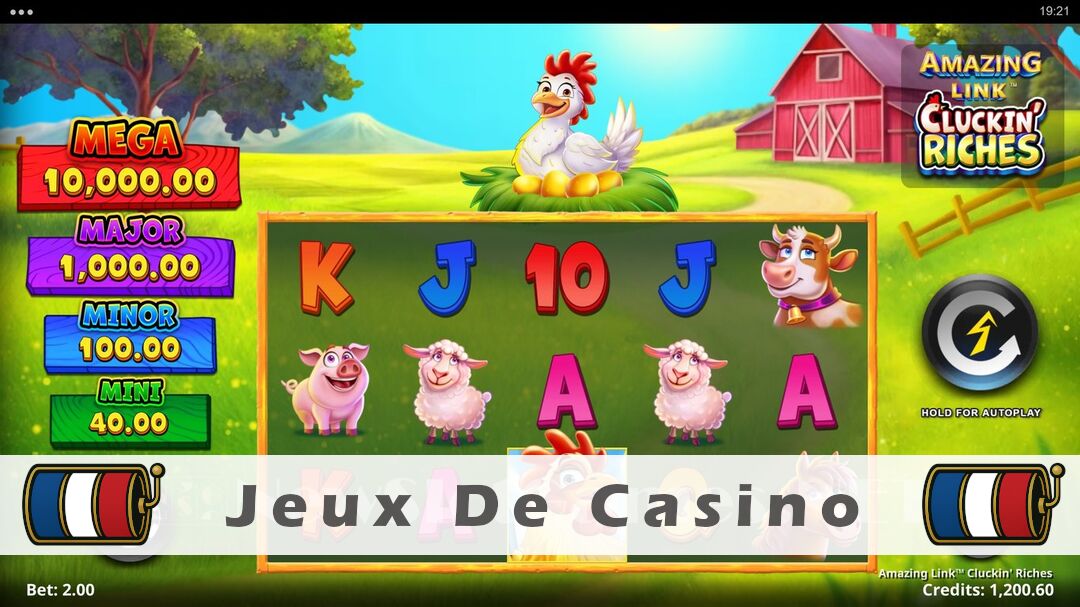 Démo de la machine à sous Amazing Link Cluckin Riches Slot