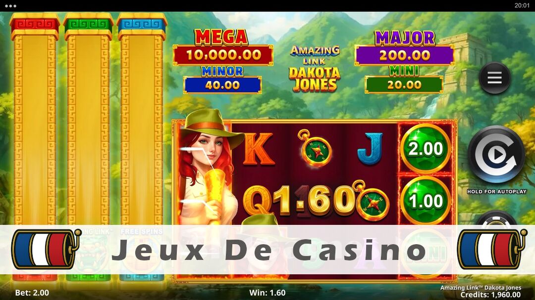 Démo de la machine à sous Amazing Link Dakota Jones Slot