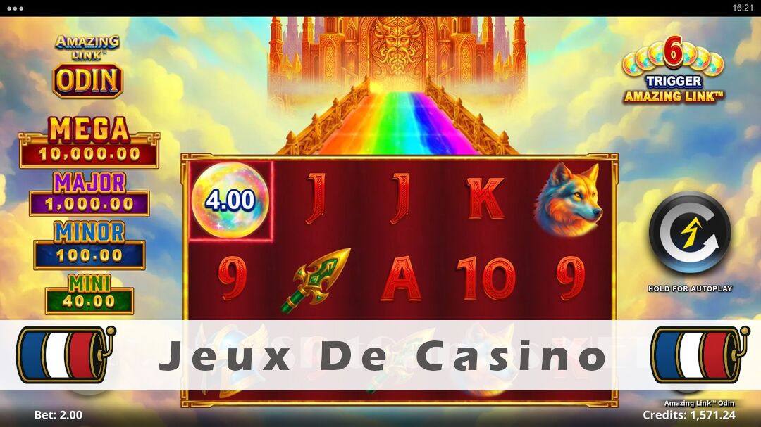 Démo de la machine à sous Amazing Link Odin Slot