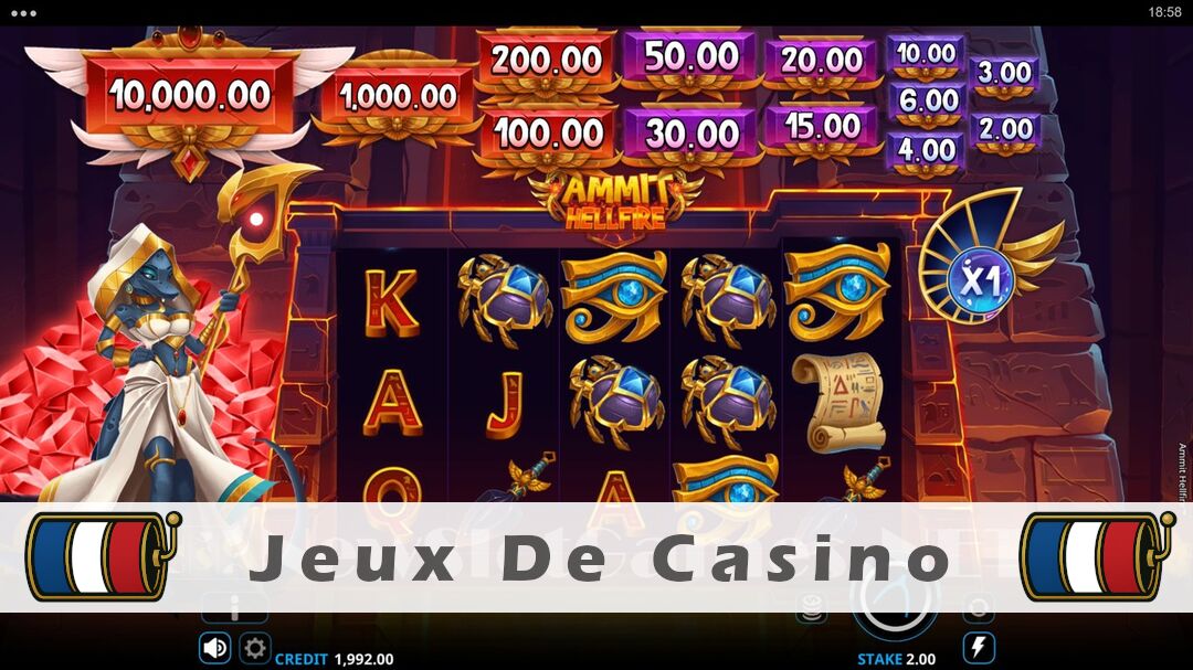 Démo de la machine à sous Ammit Hellfire Slot