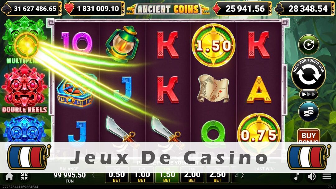Démo de la machine à sous 25 Ancient Coins Slot