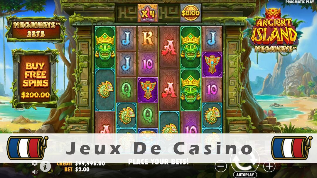 Démo de la machine à sous Ancient Island Megaways Slot