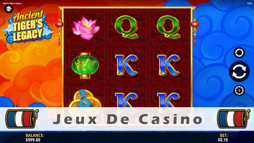 Démo de la machine à sous Ancient Tigers Legacy Slot