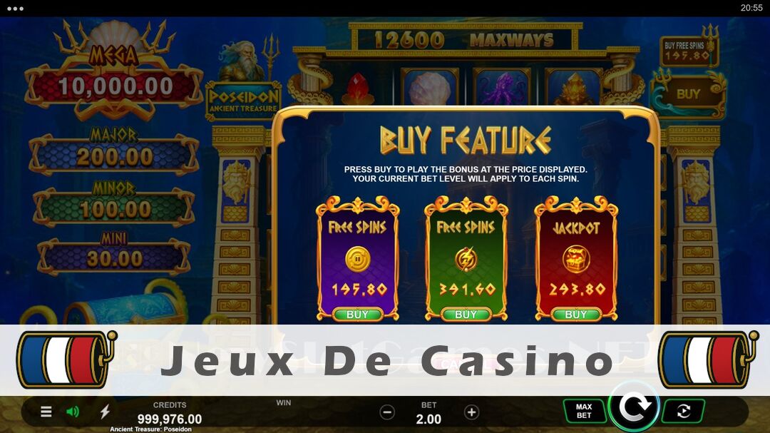 Démo de la machine à sous Ancient Treasure Poseidon Slot