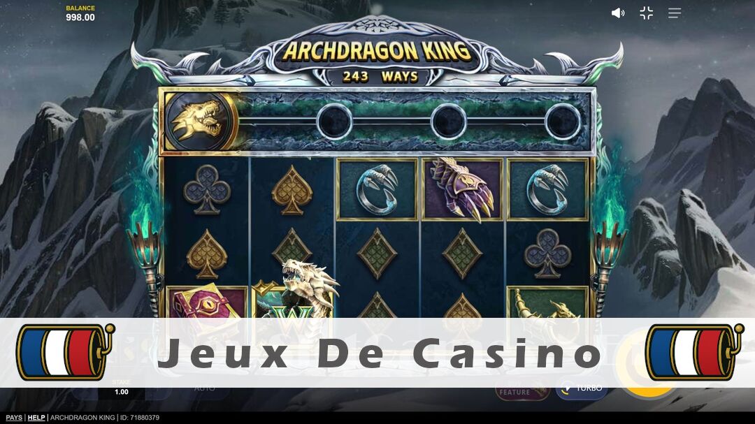 Démo de la machine à sous Archdragon King Slot