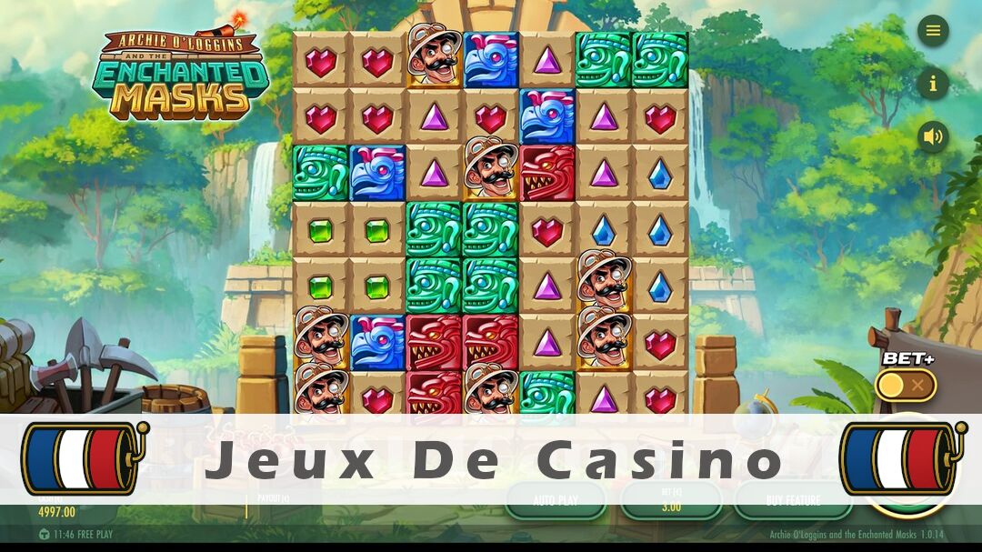 Démo de la machine à sous Archie OLoggins and the Enchanted Masks Slot