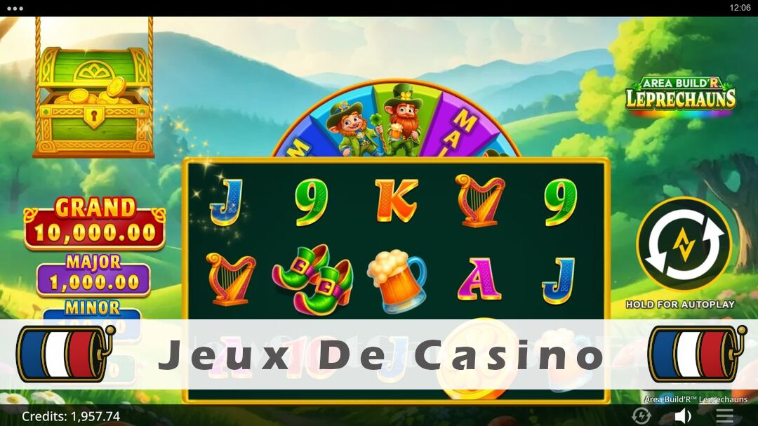 Démo de la machine à sous Area BuildR Leprechauns Slot