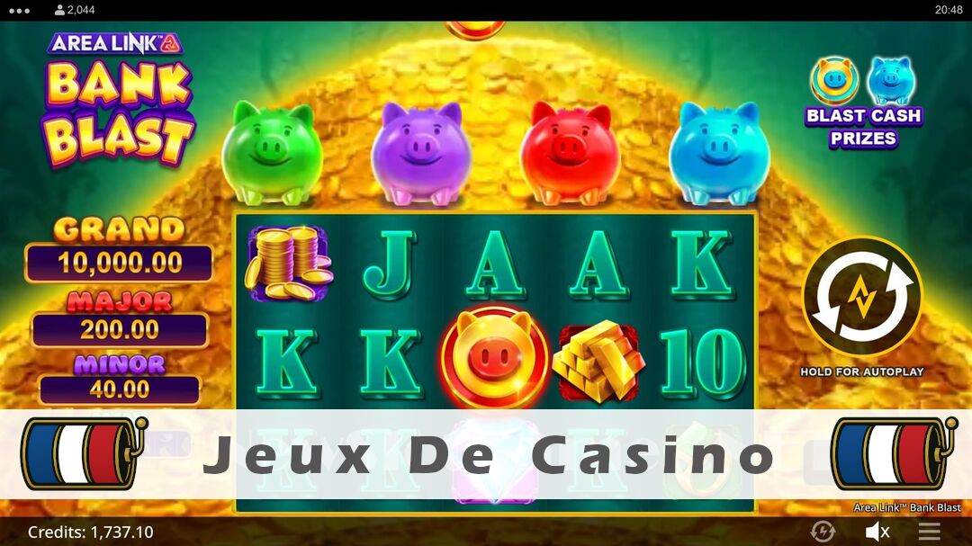 Démo de la machine à sous Area Link Bank Blast Slot