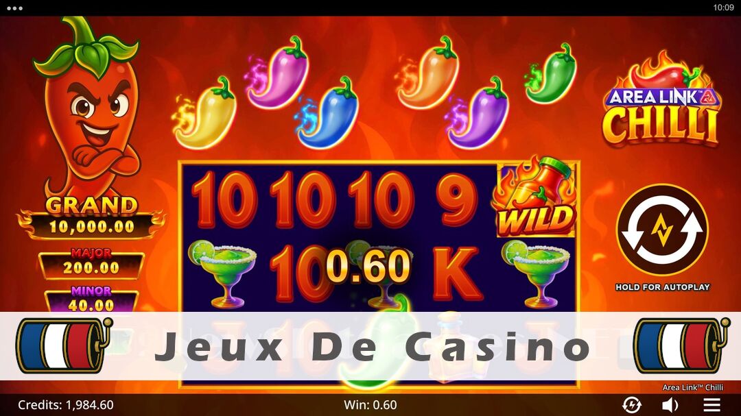 Démo de la machine à sous Area Link Chilli Slot