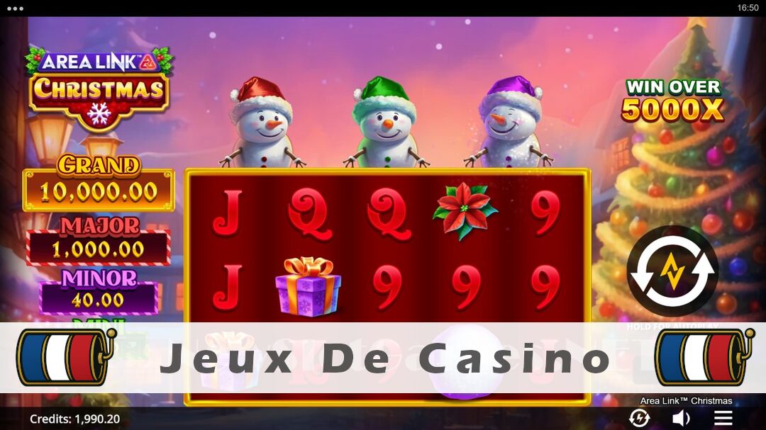 Démo de la machine à sous Area Link Christmas Slot