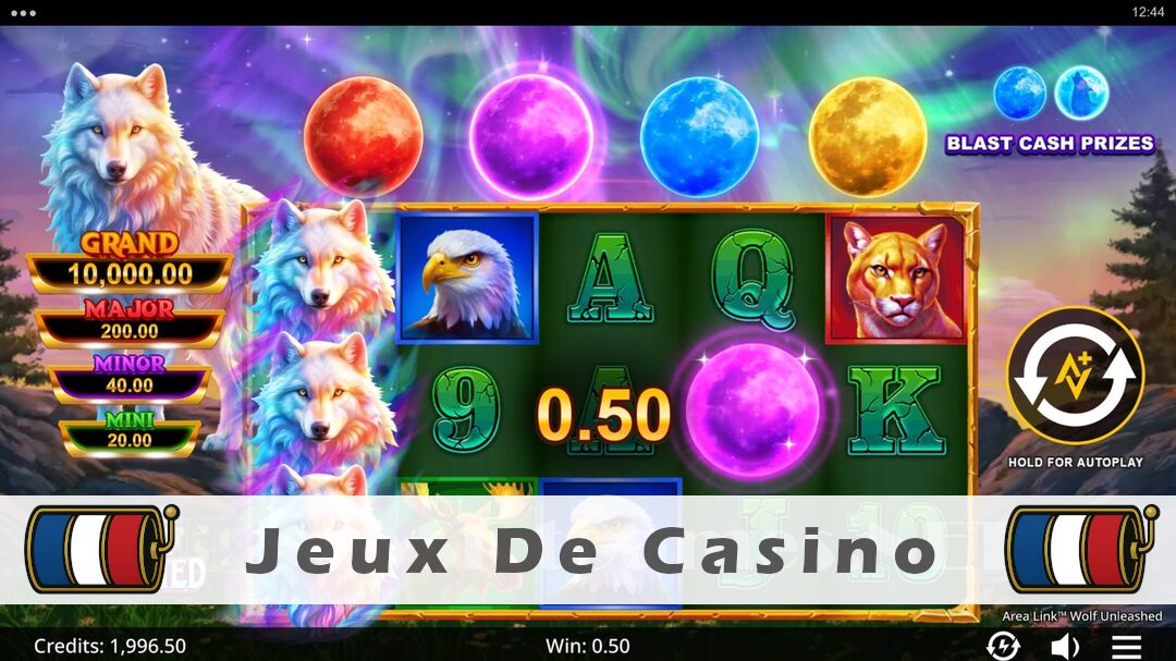 Démo de la machine à sous Area Link Wolf Unleashed Slot