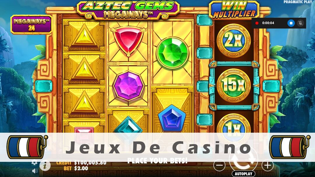 Démo de la machine à sous Aztec Gems Megaways Slot