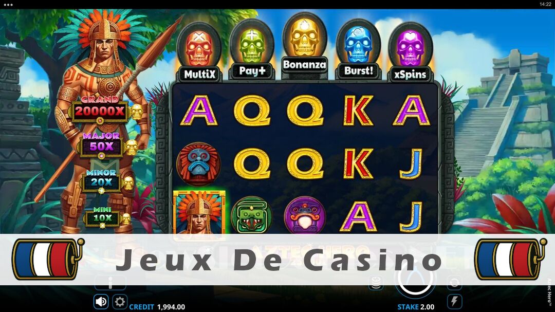 Démo de la machine à sous Aztec Hero Slot
