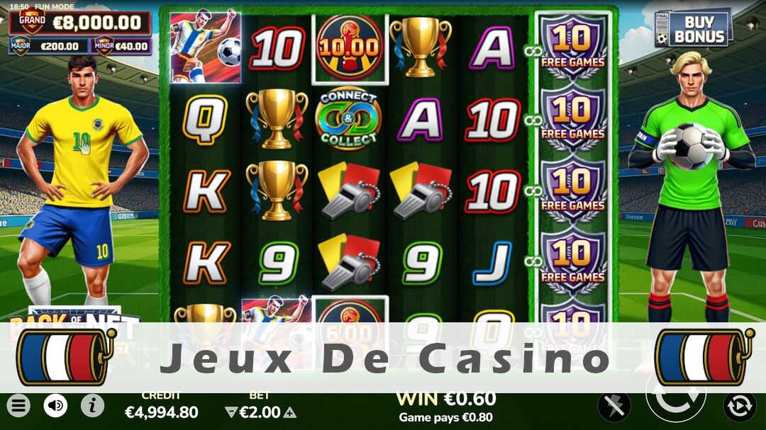 Démo de la machine à sous Back of the Net Connect & Collect Slot