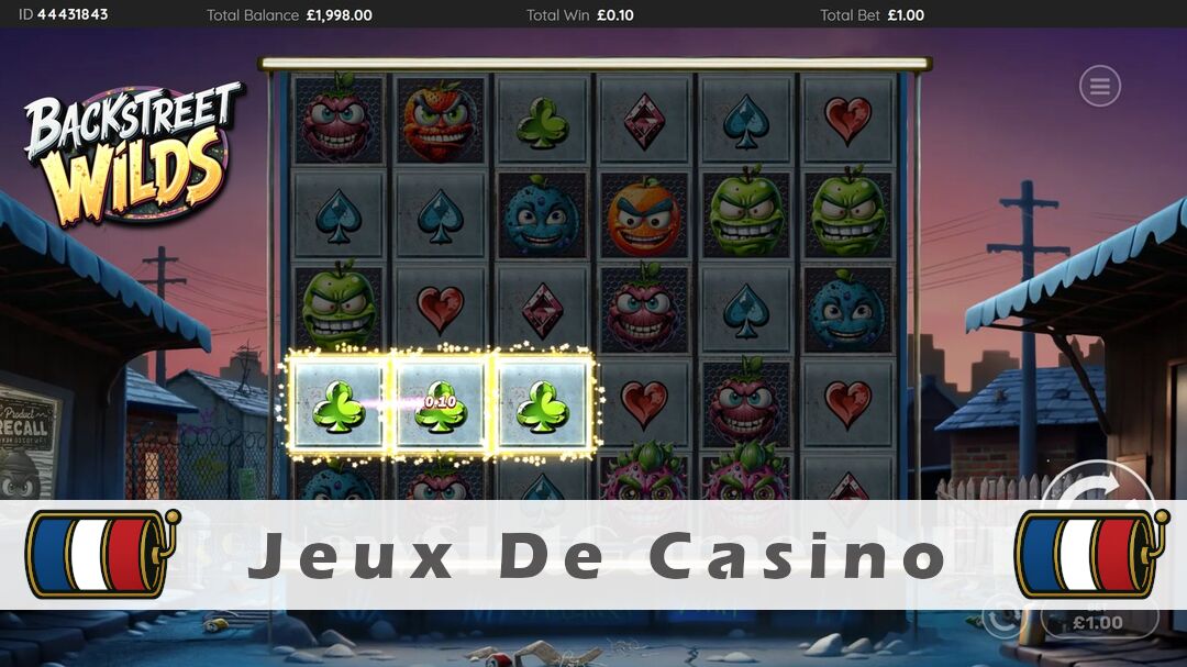 Démo de la machine à sous Backstreet Wilds Slot