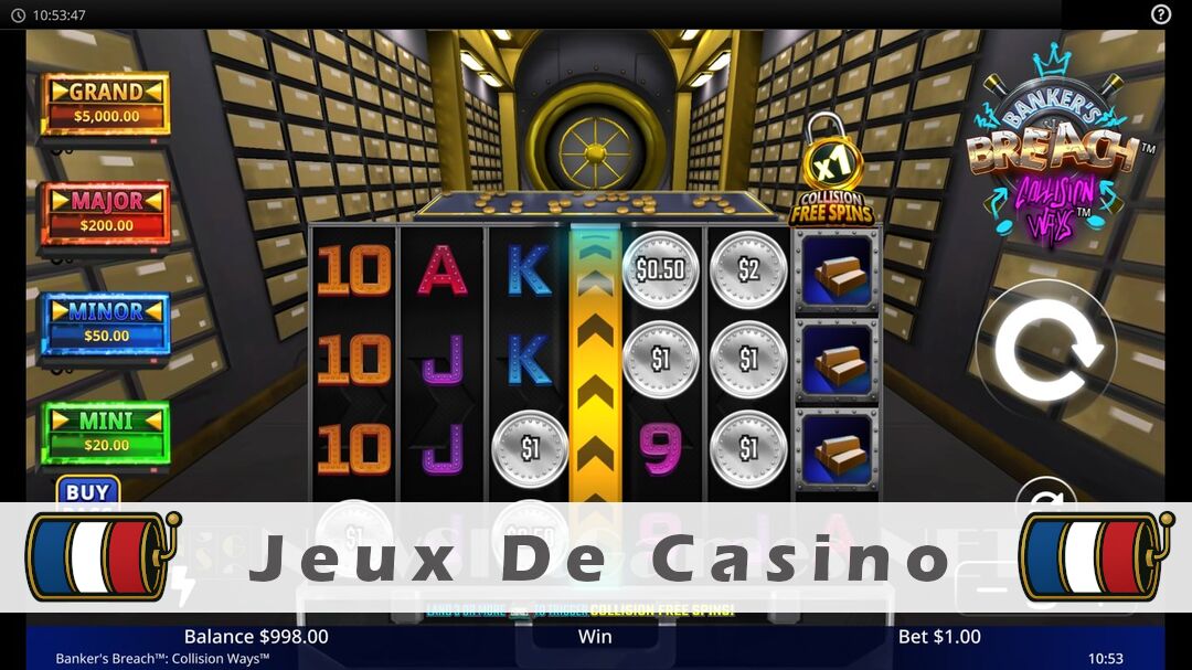 Démo de la machine à sous Bankers Breach Collision Ways Slot