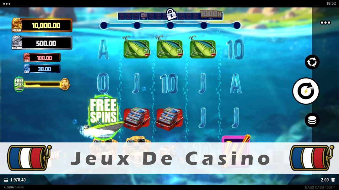 Démo de la machine à sous Bass Cash 1000 Slot