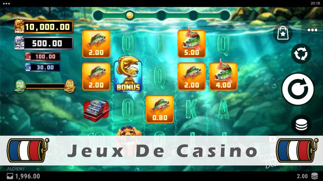 Démo de la machine à sous Bass Cash Deluxe Slot
