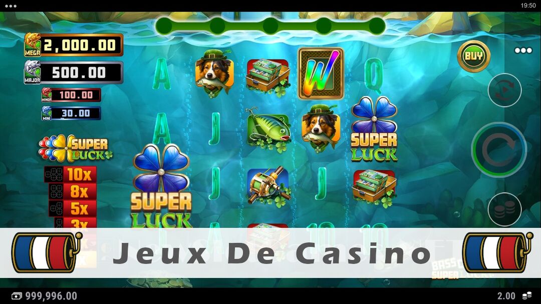 Démo de la machine à sous Bass Catch Super Luck Slot
