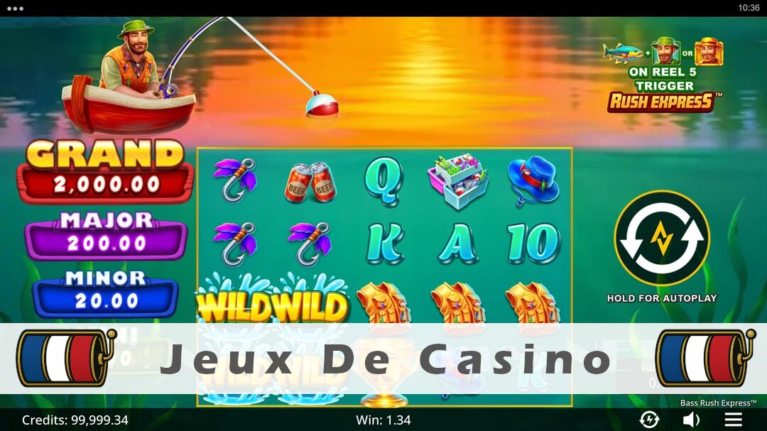 Démo de la machine à sous Bass Rush Express Slot
