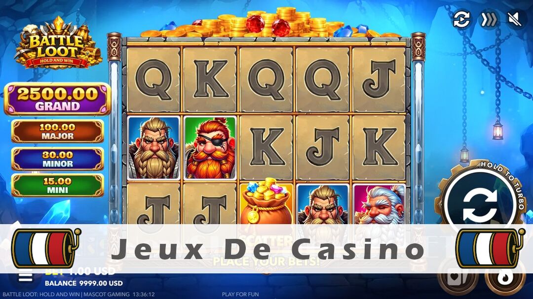 Démo de la machine à sous Battle Loot Hold and Win Slot
