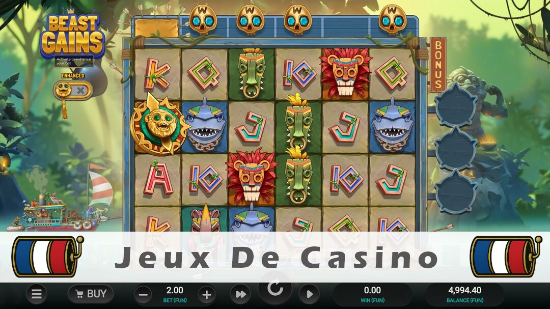 Démo de la machine à sous Beast Gains Slot