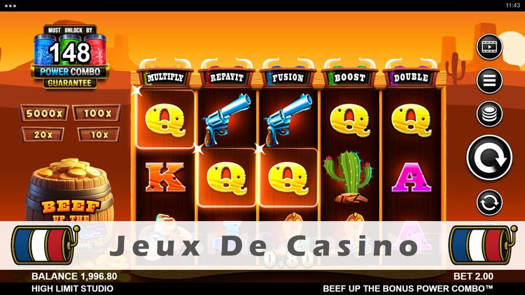 Démo de la machine à sous Beef Up the Bonus Power Combo Slot