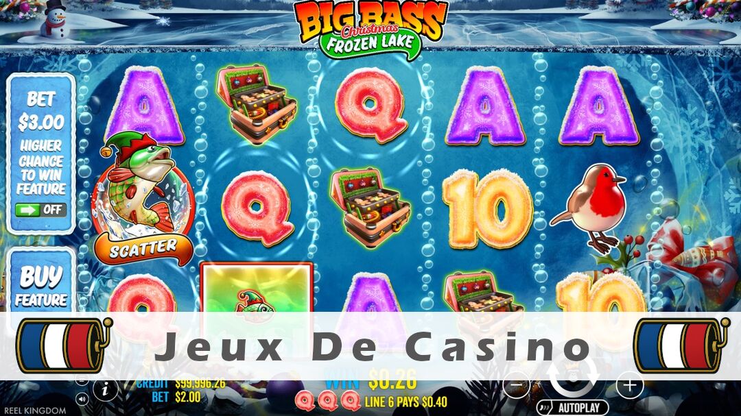 Démo de la machine à sous Big Bass Christmas Frozen Lake Slot