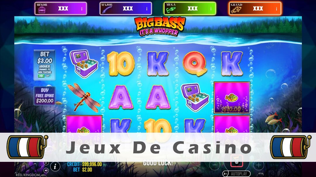 Démo de la machine à sous Big Bass Its a Whopper Slot